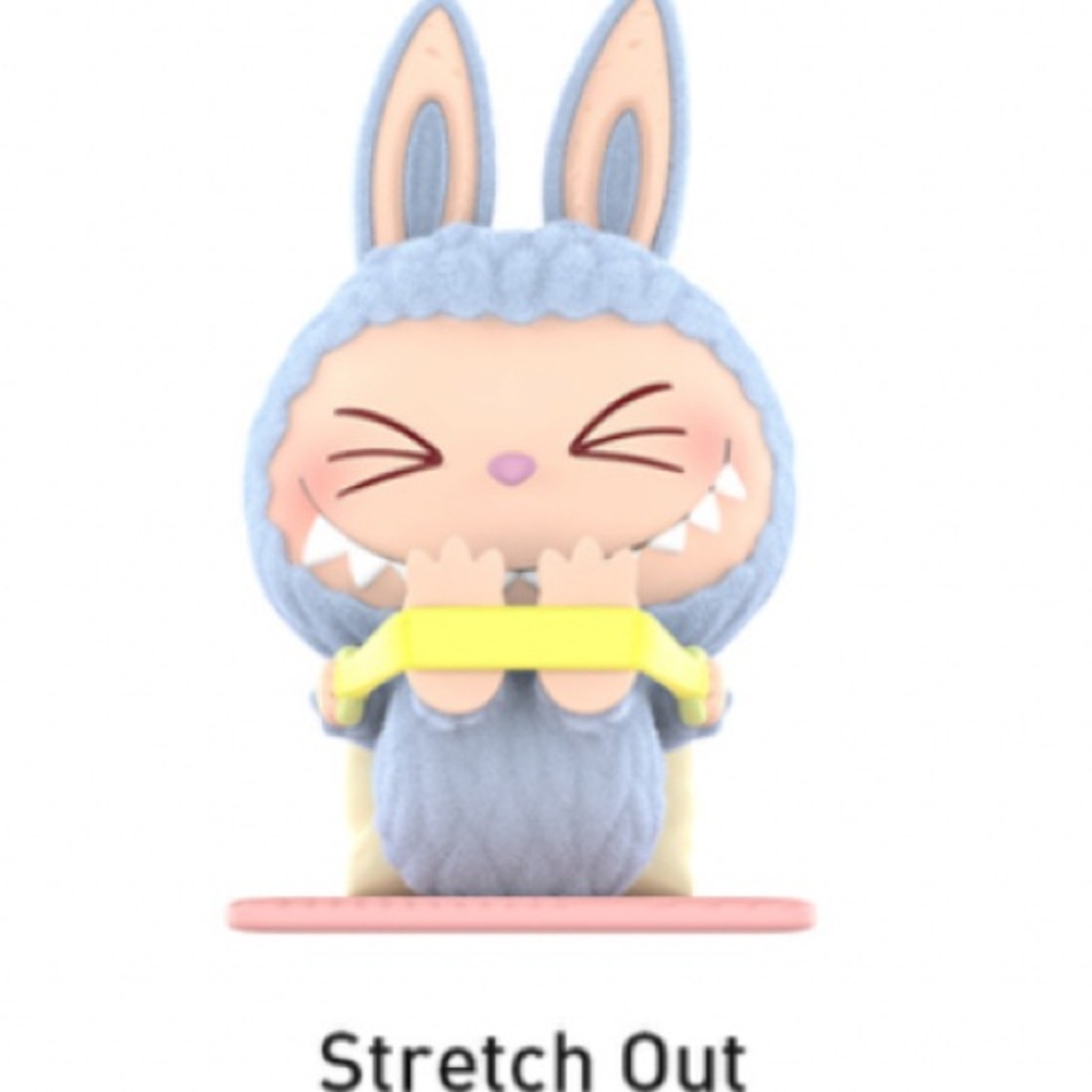 THE MONSTERS LAZY YOGA SERIES FIGURES LABUBU POP NOW